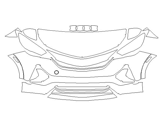 Buick Encore Sport 2020 Внедорожник Стандартный набор частично LLumar