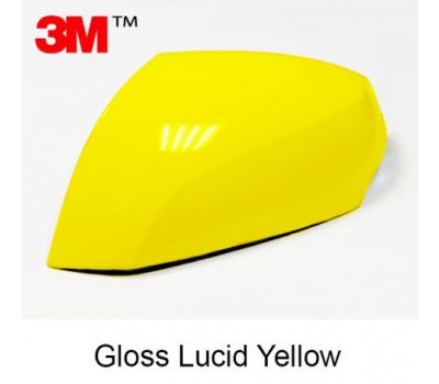 3M 1380 G55 Gloss Lucid Yellow 1.524 m