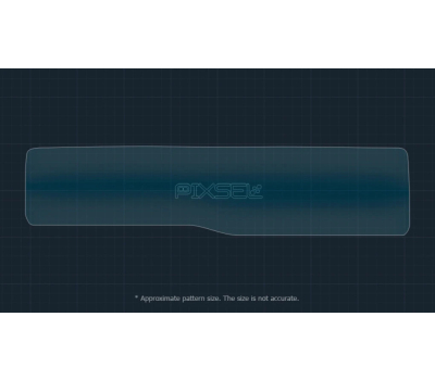 Захисне скло Pixsel на панель приладів FORD MUSTANG 29.7“ 2024 - (гібридне глянець)