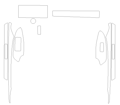 Викрійка для салону LEXUS RC F 2024 -