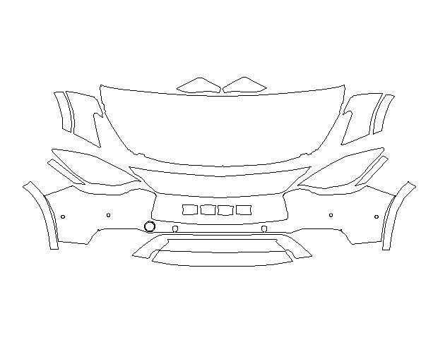Infiniti QX30 AWD 2017 Позашляховик Стандартний набір частково LLumar