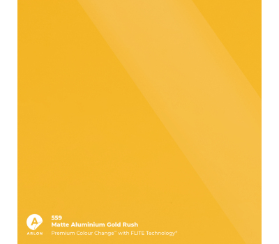 Arlon Matte Aluminium Gold Rush 559 1.524 m