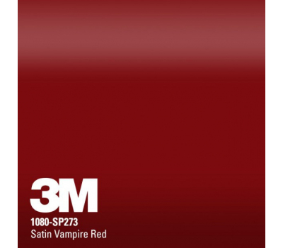 3M 1080 SP 273 Satin Vampire Red 1.524 m