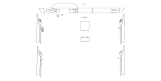 Комплект викрійок для салону PORSCHE TAYCAN 2020  /assets/images/items/5550/0409698001657192491.png