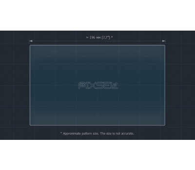 Защитное стекло Pixsel на монитор TOYOTA LAND CRUISER 200 - 9“ 2017 - 2019 (гибридное мат)