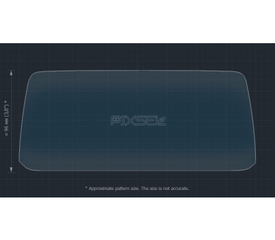 Захисне скло Pixsel на монітор MAZDA CX-5 - 9.7“ 2018 - 2019 (гібридне мат)
