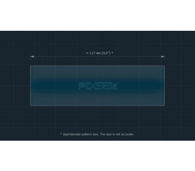 Захисне скло Pixsel на задній клімат-контроль PEUGEOT 5008 4.8“ 2025 - (гібридне глянець)