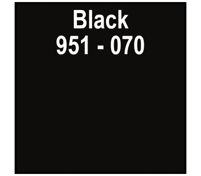 Oracal 951 070 Matt Black - Матова плівка для реклами чорна 1.26 m