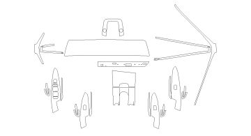 Викрійка для салону KIA SPORTAGE 2024 -