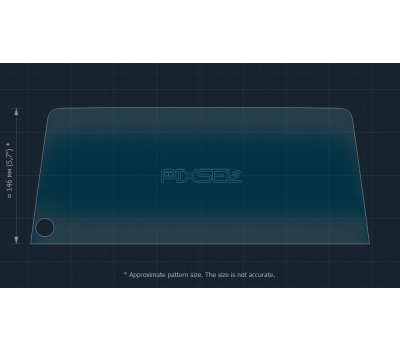 Захисне скло Pixsel на монітор MAXUS EUNIQ 5 - 15.3“ 2022 - (гібридне мат)