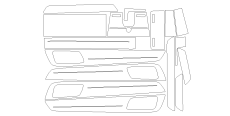 Комплект викрійок для салону PORSCHE CAYENNE 2019  /assets/images/items/5898/0648386001672826364.png