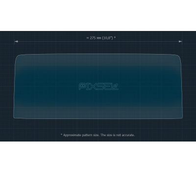 Захисне скло Pixsel на монітор MAZDA CX-5 - 11.6“ 2020 - (гібридне мат)