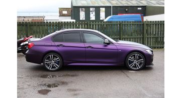 KPMF 75565 Matt Purple Black Iridescent 1.524 m