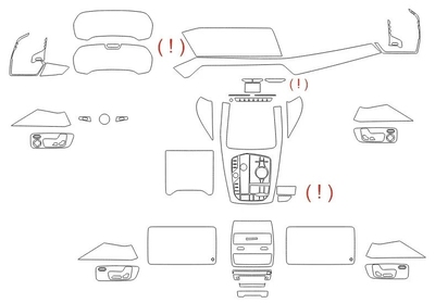 Викрійка для салону BMW X7 2019