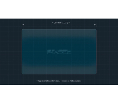 Защитное стекло Pixsel на монитор BYD SEA LION 05 13.7“ 2025 - (гибридное глянец)