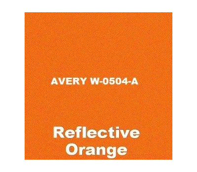 Avery W-0504-A Orange PET 1.22 m