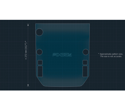 Захисне скло Pixsel на монітор SUBARU WRX - 14.4“ 2022 - (гібридне глянець)