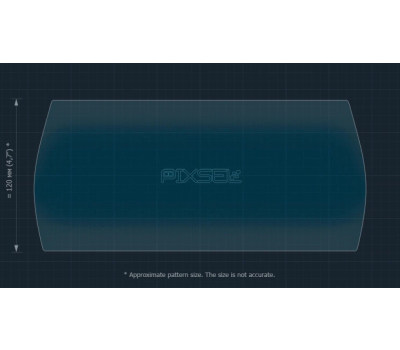 Защитное стекло Pixsel на монитор ASTON MARTIN DBX 11.4“ 2024 - (гибридное мат)