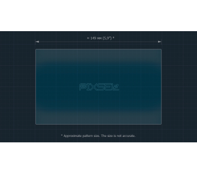 Захисне скло Pixsel на монітор OPEL ZAFIRA LIFE - 6.9“ 2019 - (гібридне мат)