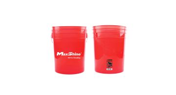 MaxShine Detailing Bucket Red - Відро для миття та полірування, без кришки, 20 L