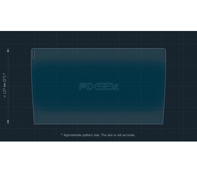 Защитное стекло Pixsel на монитор JAC JS2 - 10.1“ 2021 - (гибридное мат)