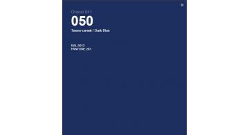 Oracal 641 050 Matte Dark Blue 1 m
