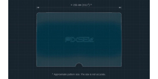 Захисне скло Pixsel на монітор TOYOTA YARIS CROSS - 12“ 2023 - (гібридне мат)  /assets/images/items/8883/0809230001726041290.jpg