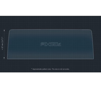 Защитное стекло Pixsel на монитор BMW 4 / M4 - 10.6“ 2013 - 2020 (F32, F33, F36, F82, F83) (гибридное глянец)