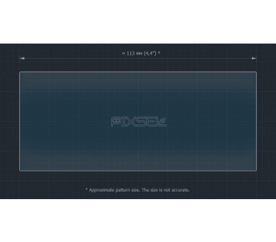 Захисне скло Pixsel на монітор PEUGEOT 3008 11.5“ 2021 - 2023 (гібридне глянець)