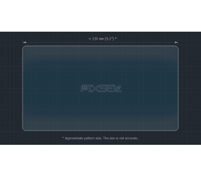 Защитное стекло Pixsel на монитор CHEVROLET BOLT - 10.3“ 2016 - 2021 (гибридное глянец)