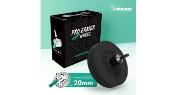 FOSHIO Decal And Sticker Remover Wheel - Диск для снятия двустороннего скотча и остатков клея 96 mm x 20 mm