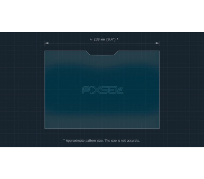 Защитное стекло Pixsel на задний монитор AUDI Q7 / SQ7 / RSQ7 11.4“ 2015 - 2018 (гибридное мат)