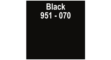 Oracal 951 070 Matt Black - Матовая пленка для рекламы черная 1.26 m