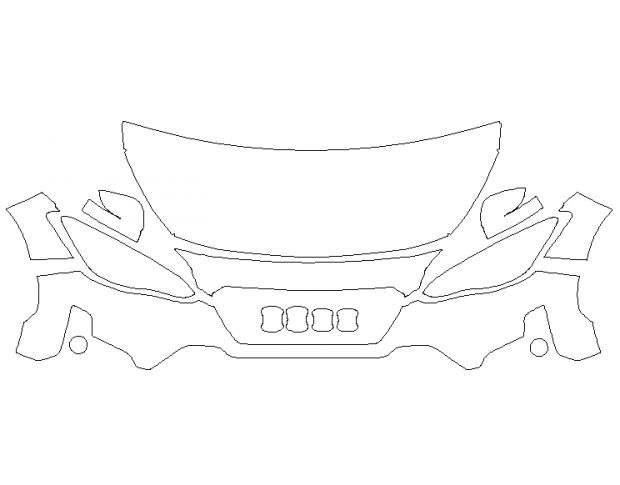 Subaru Crosstrek 2021 Внедорожник Стандартный набор частично Hexis