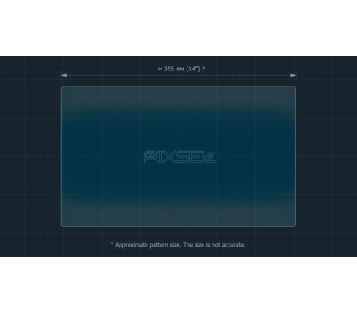 Захисне скло Pixsel на монітор DENZA D9 16.3“ 2022 - (гібридне глянець)