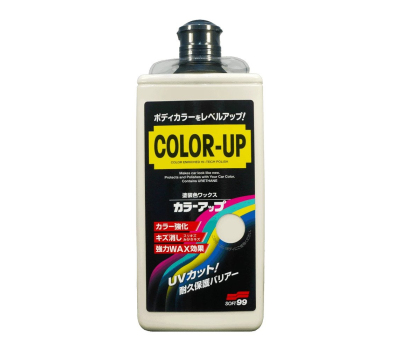 Soft99 Color Up White - Цветообогощающая полироль для белых авто, 450 ml