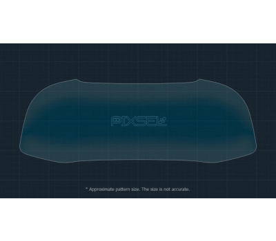 Защитное стекло Pixsel на приборную панель AUDI R8 12“ 2016 - (гибридное мат)