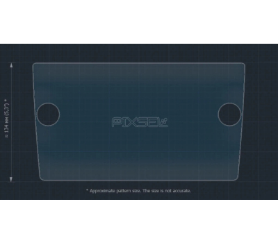 Защитное стекло Pixsel на монитор VOLKSWAGEN ATLAS 10.9“ 2017 - 2020 (гибридное мат)