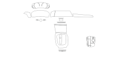 Комплект викрійок для салону BMW M4 2021  /assets/images/items/5314/0384489001652953719.png