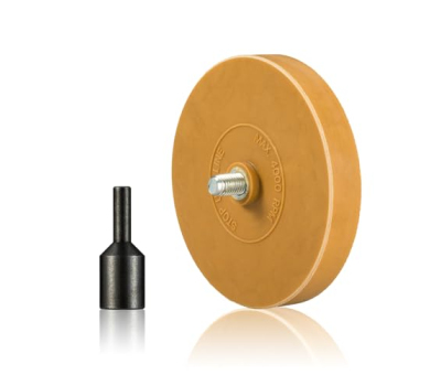 FOSHIO Decal And Sticker Remover Wheel - Диск для снятия двустороннего скотча и остатков клея 96 mm x 20 mm