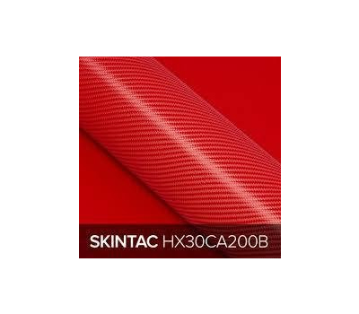 Hexis HX30CA200B Skintac Cardinal Red Carbon Gloss 1.524 m  