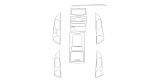 Комплект викрійок для салону INFINITI QX70 2017  /assets/images/items/5422/0231958001655284931.png