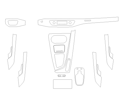Викрійка для салону AUDI A5 SPORTBACK 2024