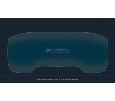 Защитное стекло Pixsel на приборную панель TOYOTA COROLLA CROSS 11.7“ 2025 - (гибридное глянец)