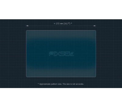 Захисне скло Pixsel на монітор FORD PUMA 12.9“ 2024 - (гібридне мат)