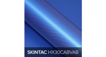 Hexis HX30CABVAB Skintac Minnow Blue Carbon Gloss 1.524 m  