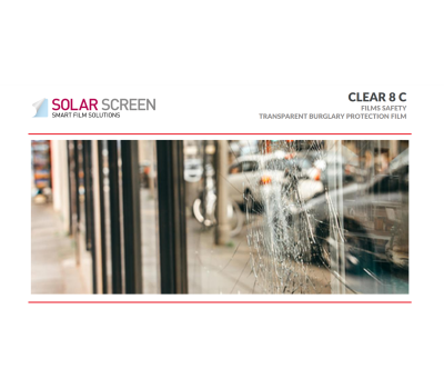 Solar Screen Super Clear 8 C 1.524 m 