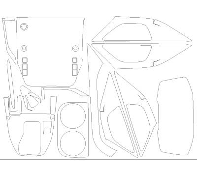 Викрійка для салону SUBARU OUTBACK (US) 2025 -