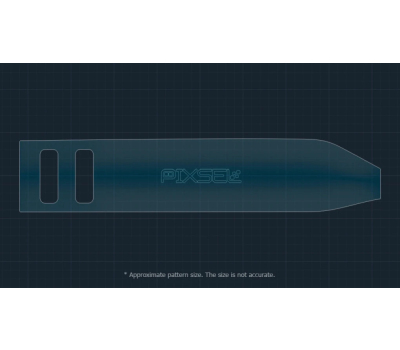 Защитное стекло Pixsel на приборную панель DENZA N9 23.3“ 2025 - (гибридное глянец)