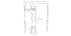 Комплект викрійок для салону VOLKSWAGEN PHIDEON 2017  /assets/images/items/5592/0157603001657788318.png